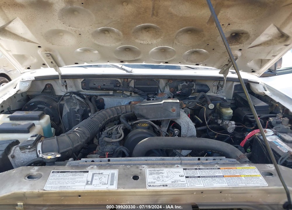 1998 FORD RANGER SPLASH/XL/XLT VIN: 1FTYR10C0WTA03707
