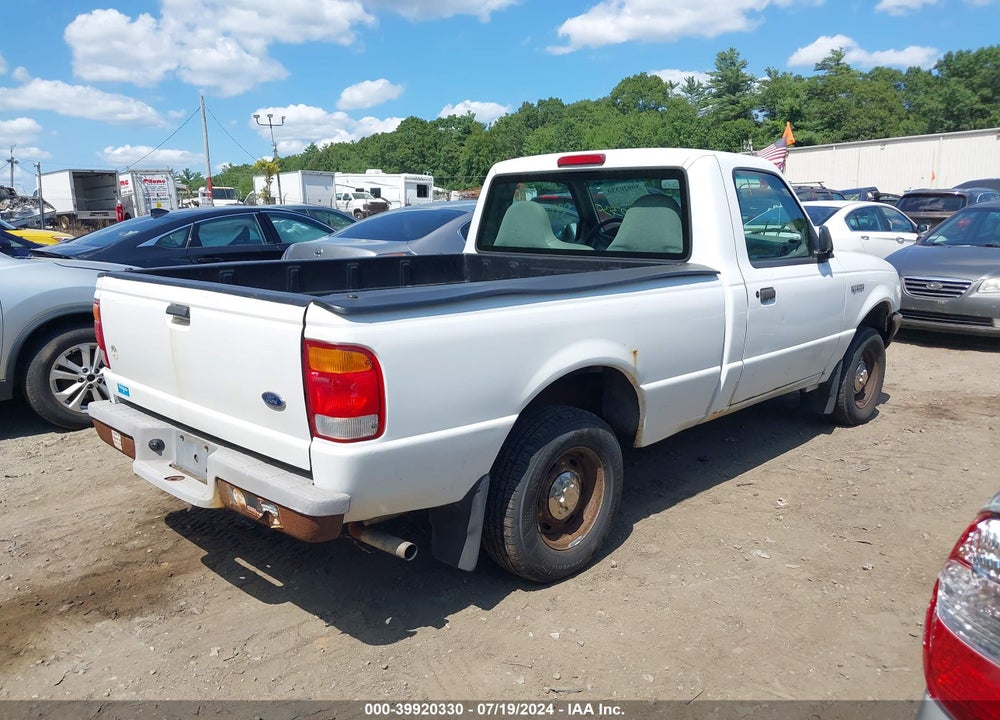 1998 FORD RANGER SPLASH/XL/XLT VIN: 1FTYR10C0WTA03707