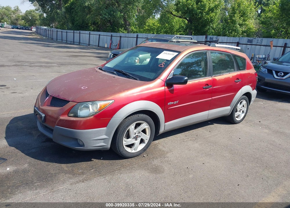 2003 PONTIAC VIBE GT VIN: 5Y2SN64L63Z473189