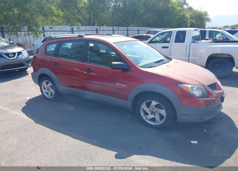 2003 PONTIAC VIBE GT VIN: 5Y2SN64L63Z473189