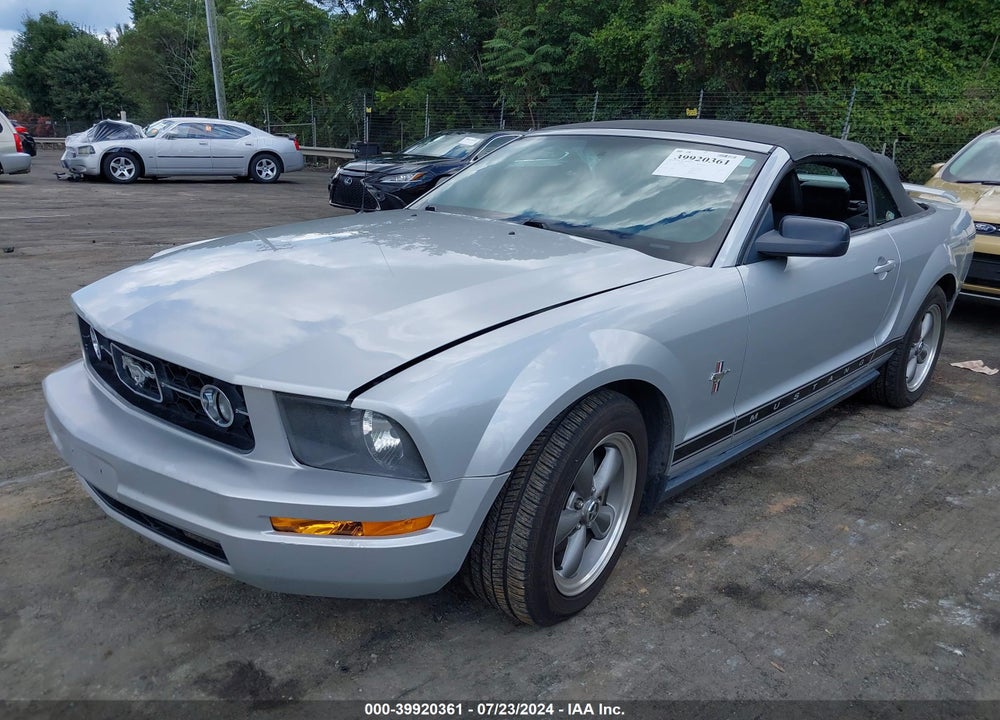 2006 FORD MUSTANG V6 VIN: 1ZVFT84N165173959