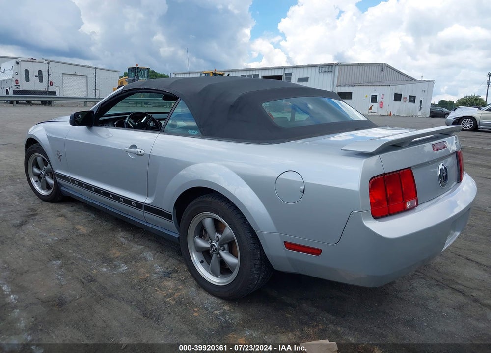 2006 FORD MUSTANG V6 VIN: 1ZVFT84N165173959