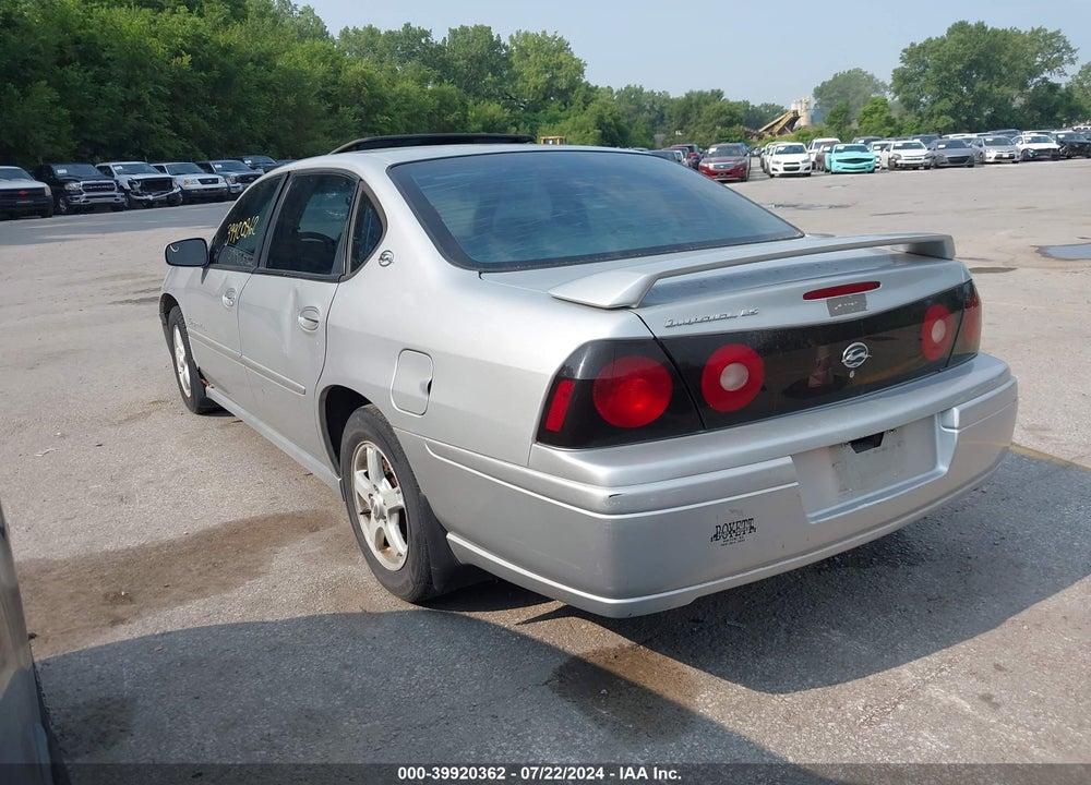 2004 CHEVROLET IMPALA LS VIN: 2G1WH52K749249642