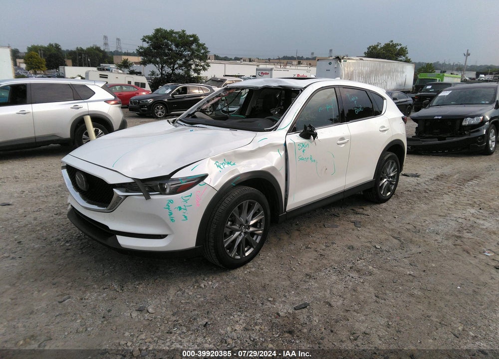2021 MAZDA CX-5 GRAND TOURING VIN: JM3KFBDM4M1492393