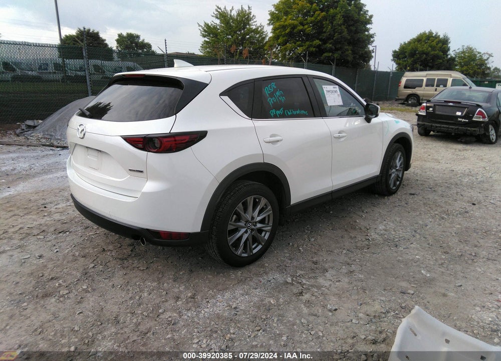 2021 MAZDA CX-5 GRAND TOURING VIN: JM3KFBDM4M1492393