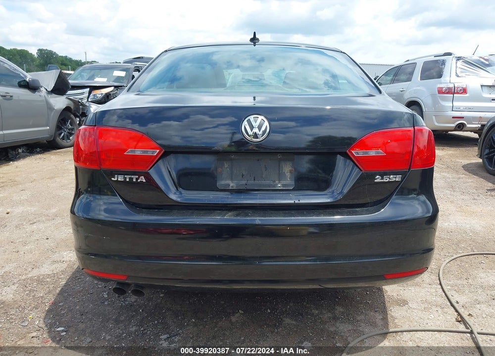 2013 VOLKSWAGEN JETTA 2.5L SE VIN: 3VWDP7AJ1DM423196