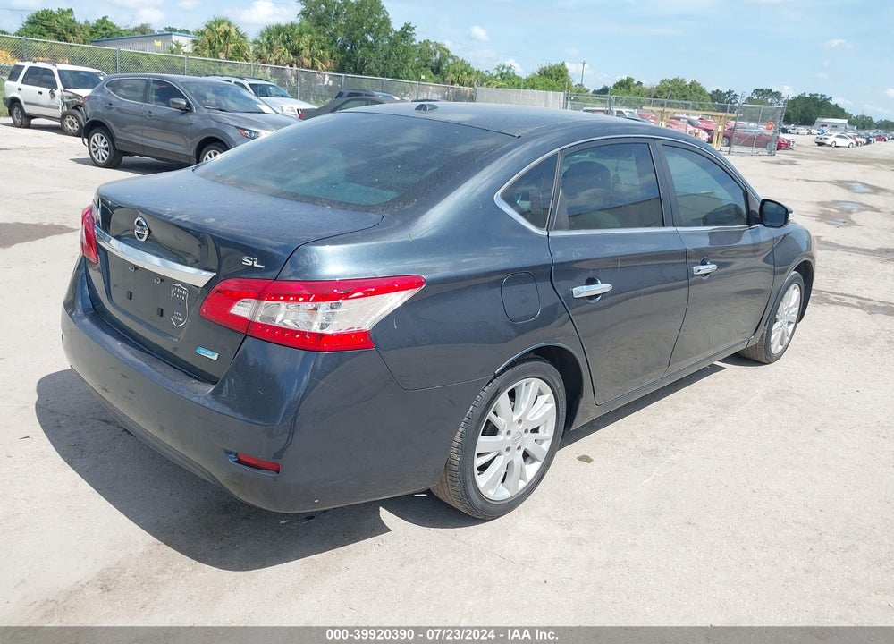 2013 NISSAN SENTRA SL VIN: 3N1AB7AP2DL612117