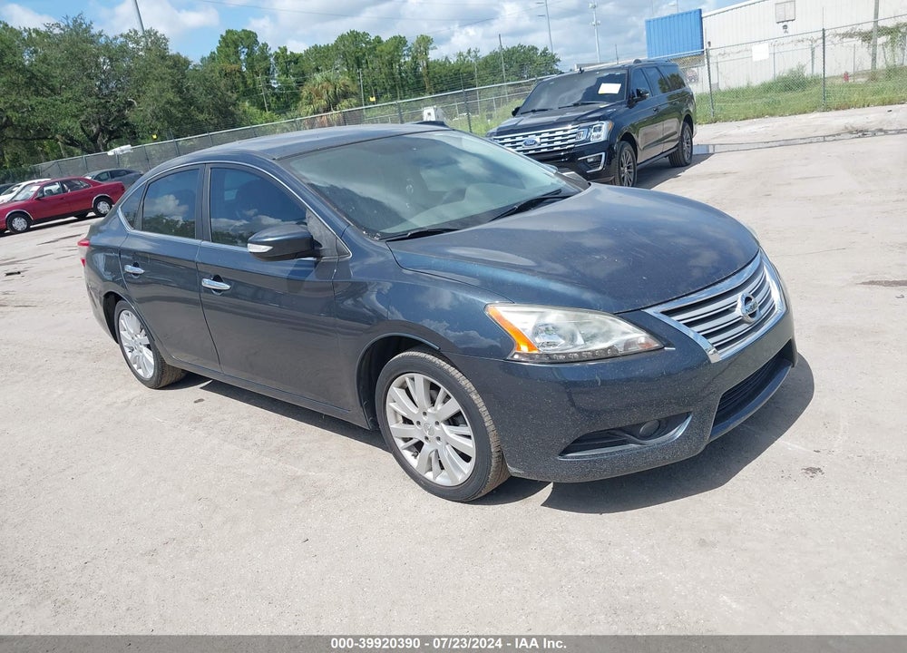 2013 NISSAN SENTRA SL VIN: 3N1AB7AP2DL612117