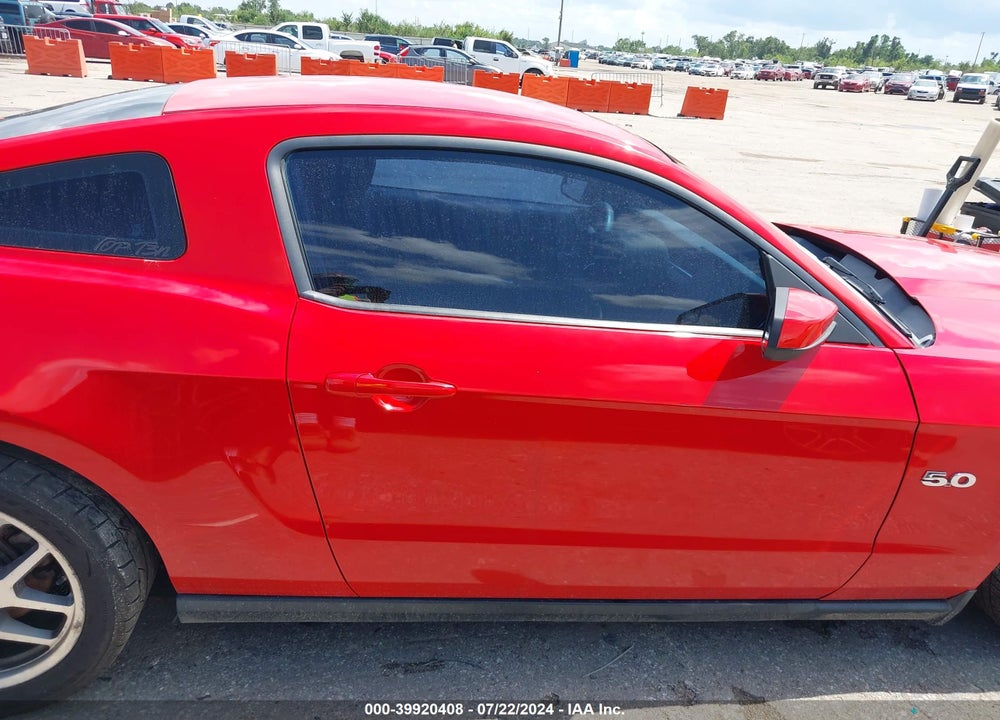 2012 FORD MUSTANG GT VIN: 1ZVBP8CF5C5247201