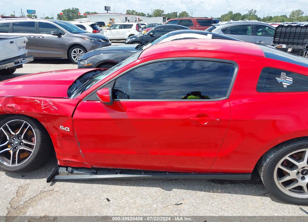 2012 FORD MUSTANG GT VIN: 1ZVBP8CF5C5247201