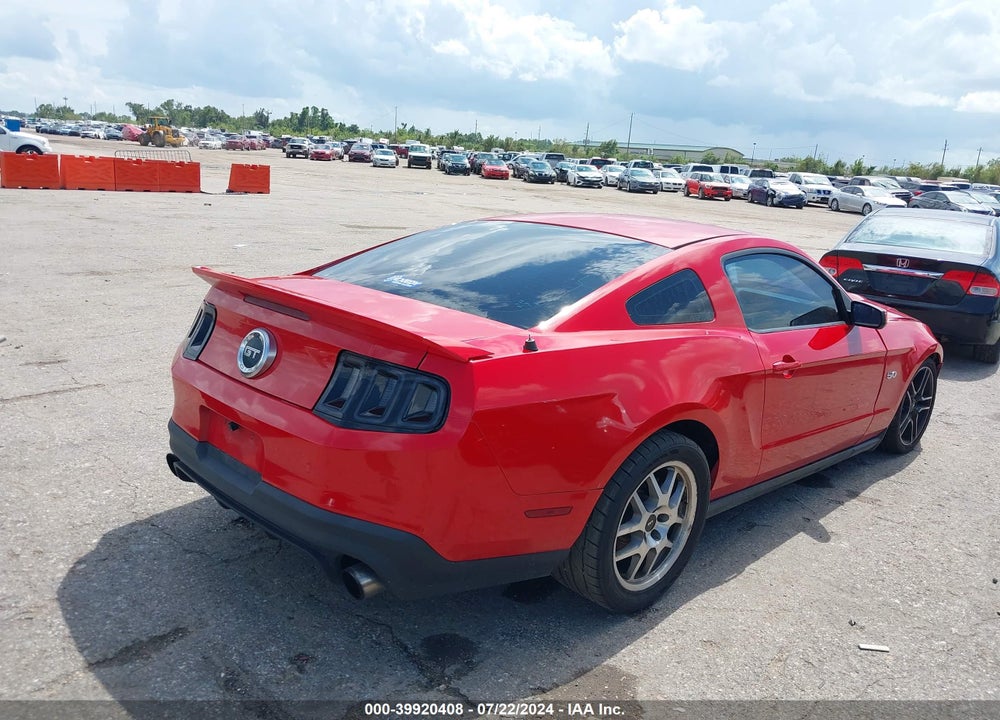 2012 FORD MUSTANG GT VIN: 1ZVBP8CF5C5247201