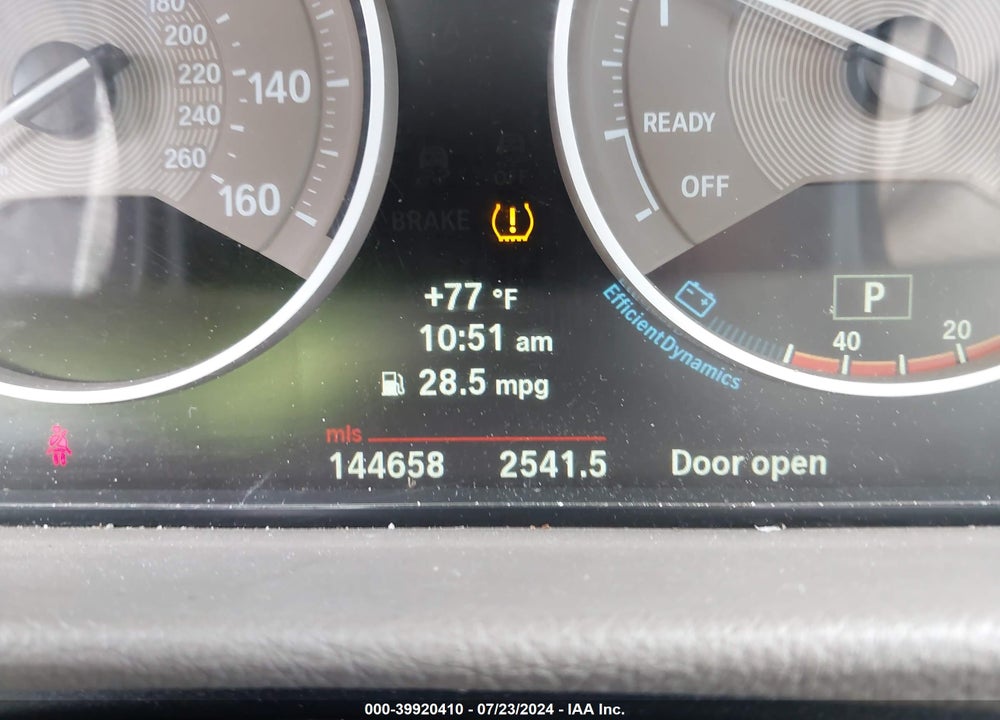2013 BMW 328I XDRIVE VIN: WBA3B3C55DF537964