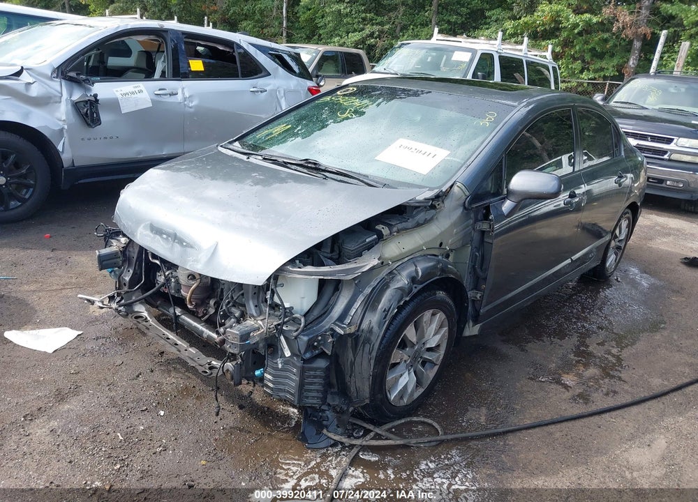2010 HONDA CIVIC EX-L VIN: 2HGFA1F97AH503185