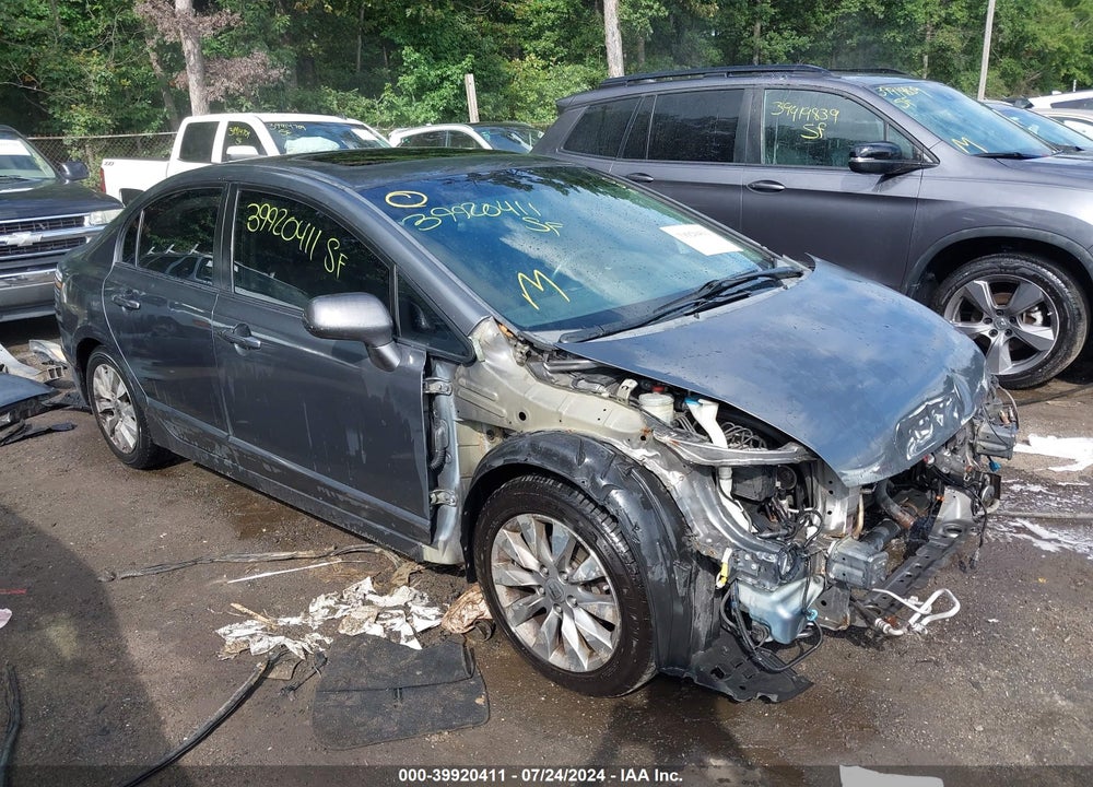 2010 HONDA CIVIC EX-L VIN: 2HGFA1F97AH503185