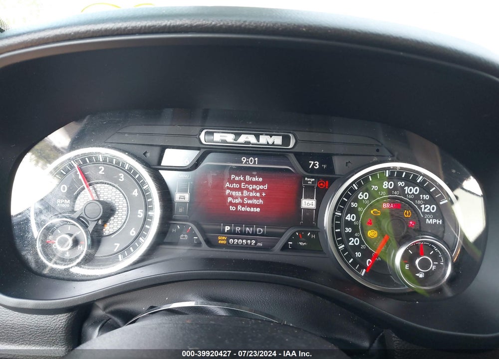 2023 RAM 1500 TRADESMAN 4X4 5'7 BOX VIN: 1C6SRFGT0PN683419