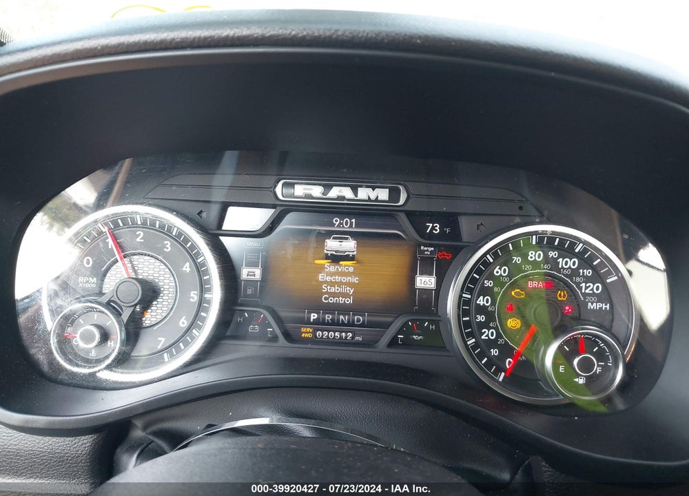 2023 RAM 1500 TRADESMAN 4X4 5'7 BOX VIN: 1C6SRFGT0PN683419