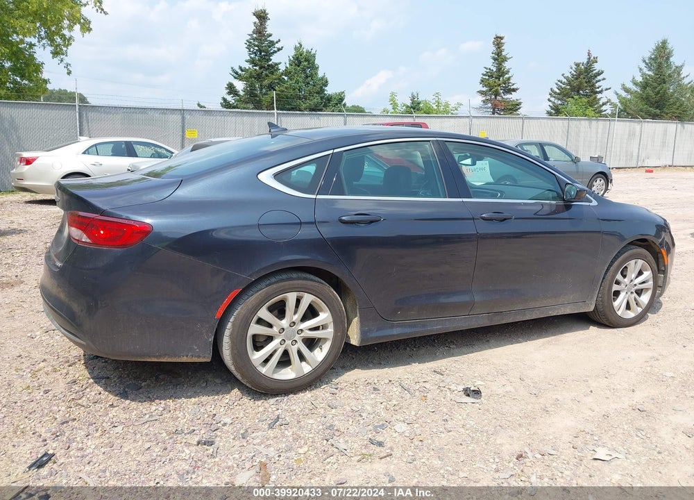 2017 CHRYSLER 200 LIMITED PLATINUM VIN: 1C3CCCAB7HN503565