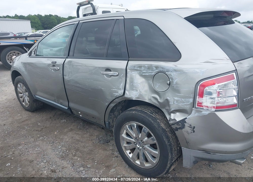 2008 FORD EDGE SEL VIN: 2FMDK48C38BB28742
