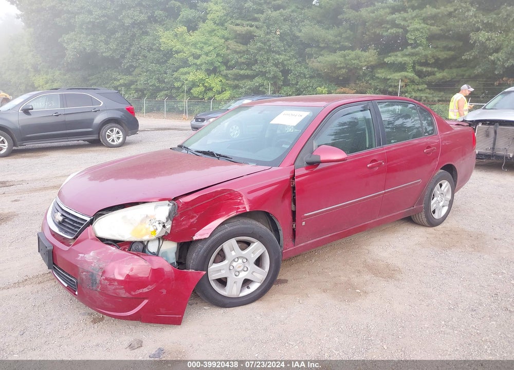 2006 CHEVROLET MALIBU LT VIN: 1G1ZT51886F141249