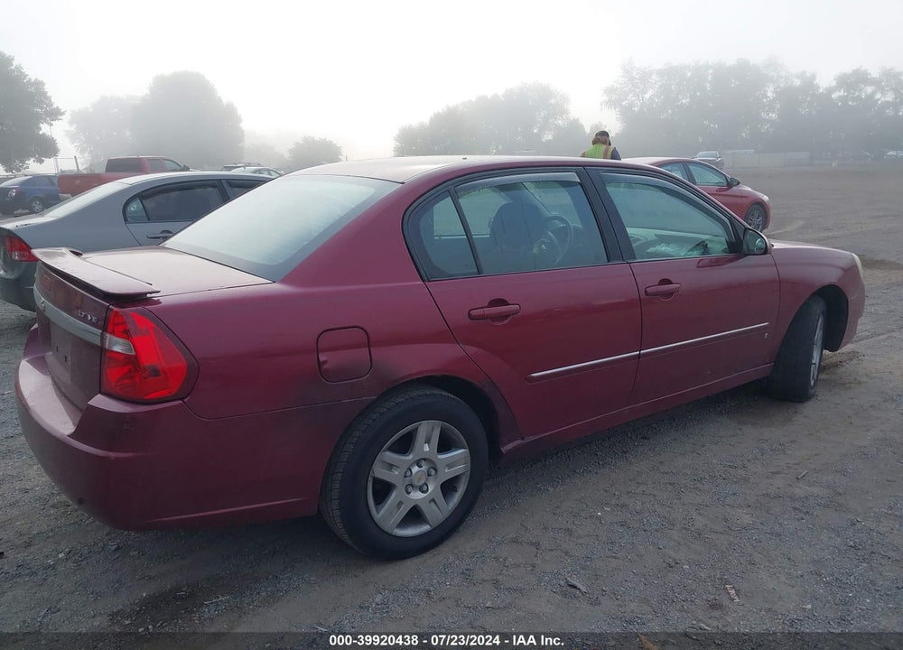 2006 CHEVROLET MALIBU LT VIN: 1G1ZT51886F141249