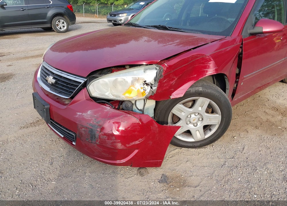 2006 CHEVROLET MALIBU LT VIN: 1G1ZT51886F141249