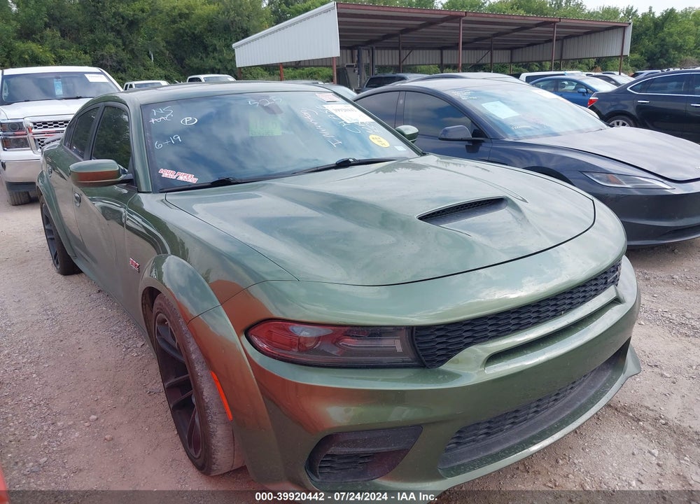 2021 DODGE CHARGER SCAT PACK WIDEBODY RWD VIN: 2C3CDXGJ7MH553078
