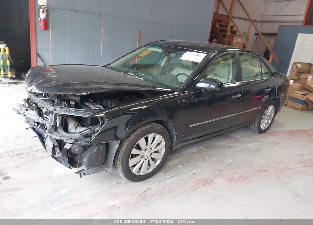 2009 HYUNDAI SONATA LIMITED VIN: 5NPEU46CX9H423882