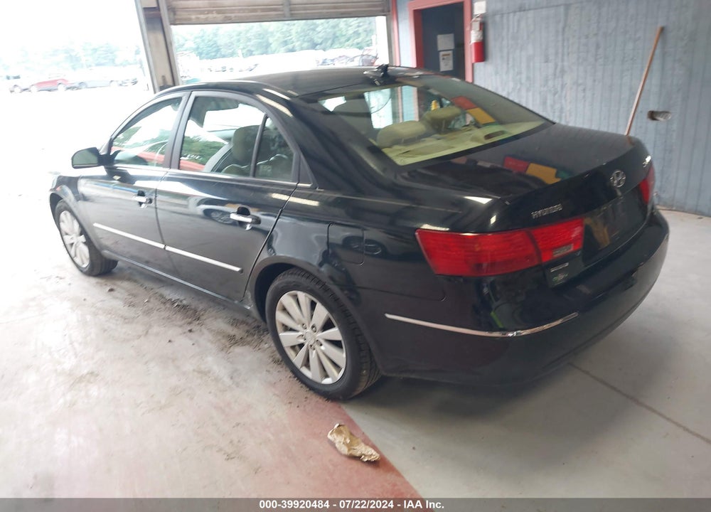2009 HYUNDAI SONATA LIMITED VIN: 5NPEU46CX9H423882