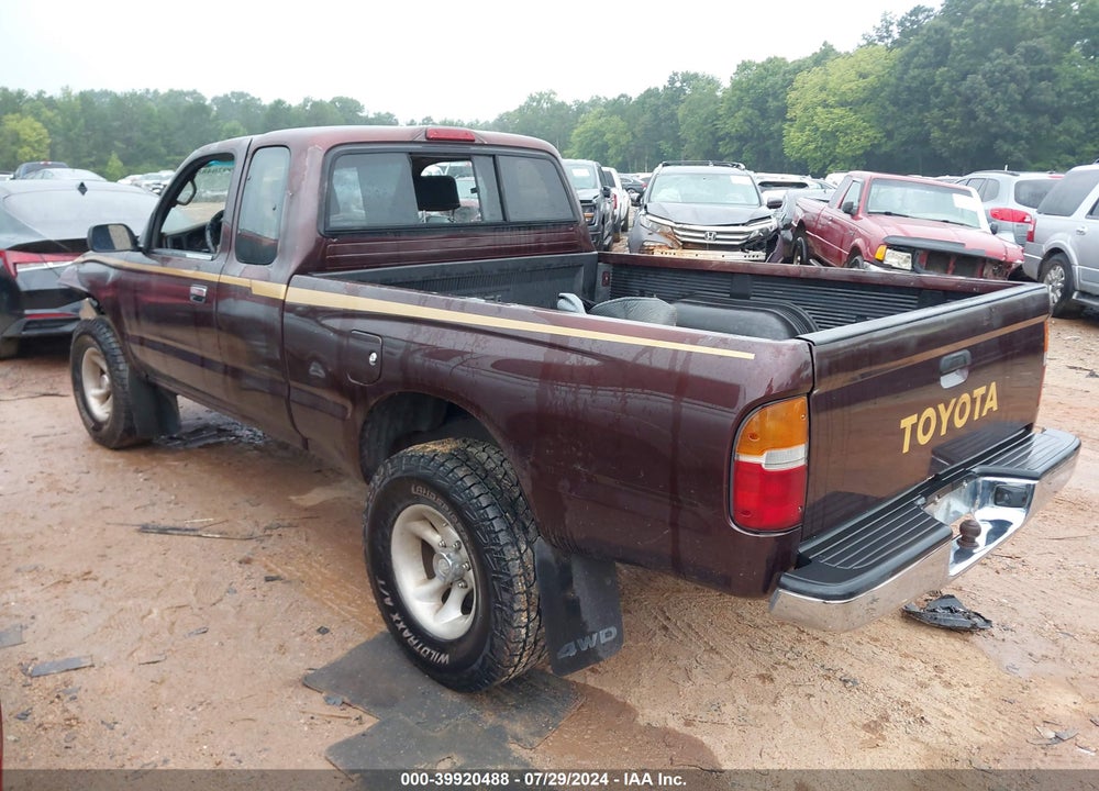 1996 TOYOTA TACOMA XTRACAB VIN: 4TAWM72N1TZ089007