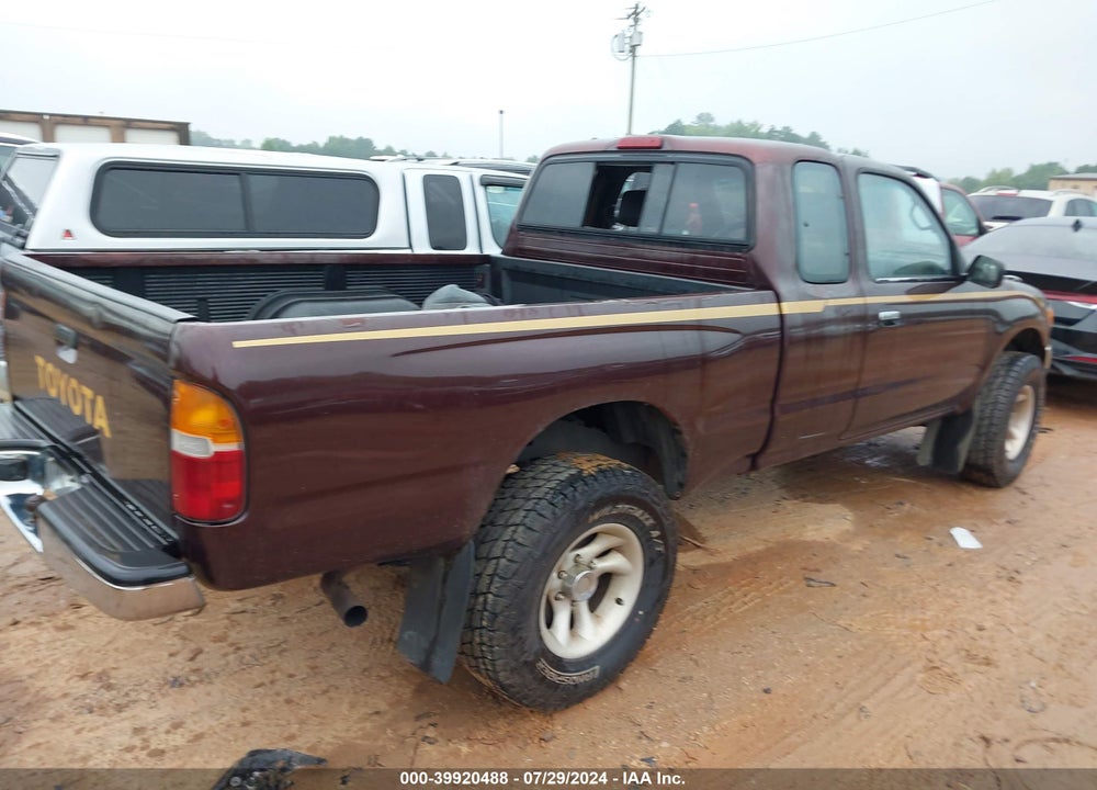 1996 TOYOTA TACOMA XTRACAB VIN: 4TAWM72N1TZ089007