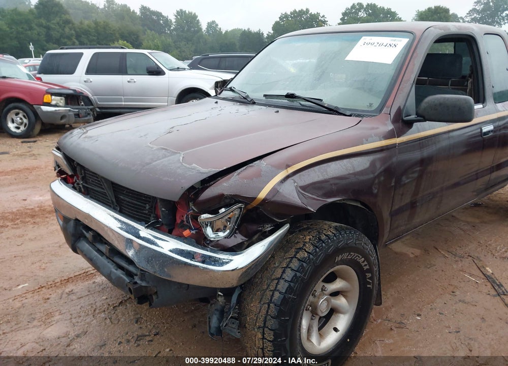 1996 TOYOTA TACOMA XTRACAB VIN: 4TAWM72N1TZ089007