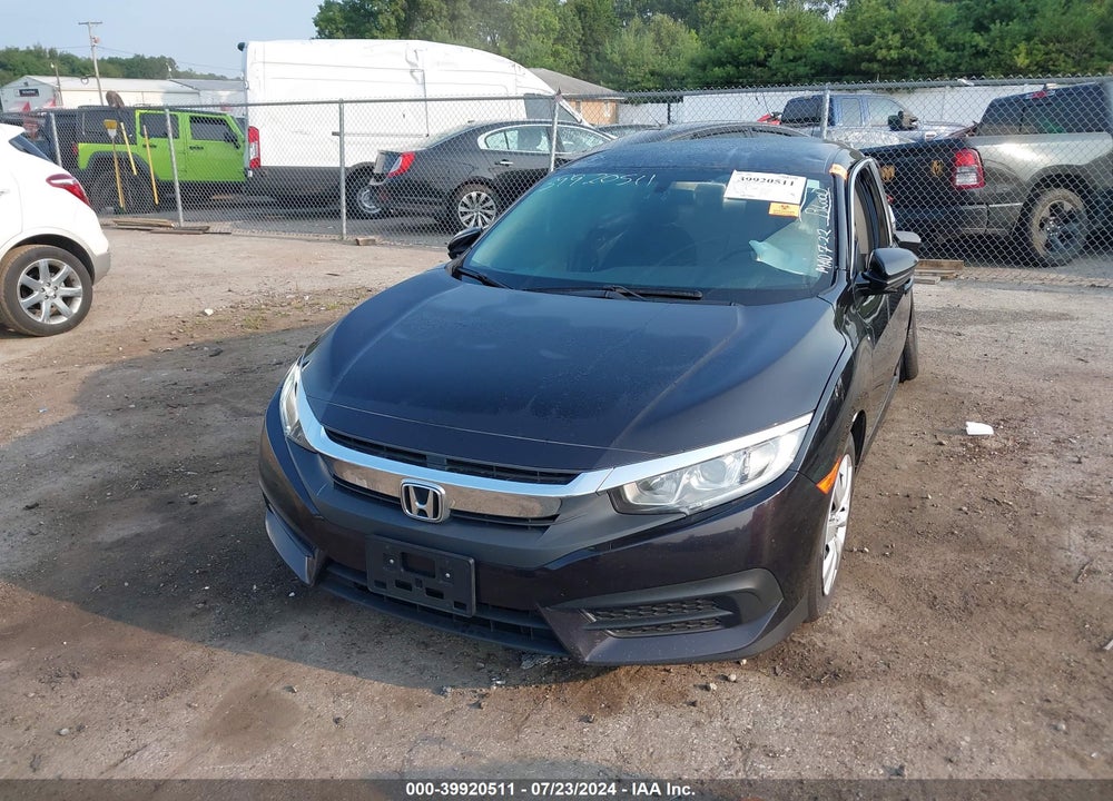 2016 HONDA CIVIC LX VIN: 19XFC2F53GE044060