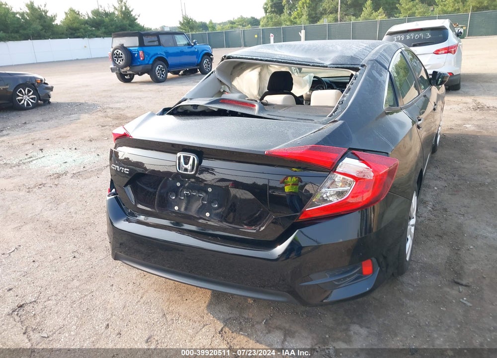 2016 HONDA CIVIC LX VIN: 19XFC2F53GE044060