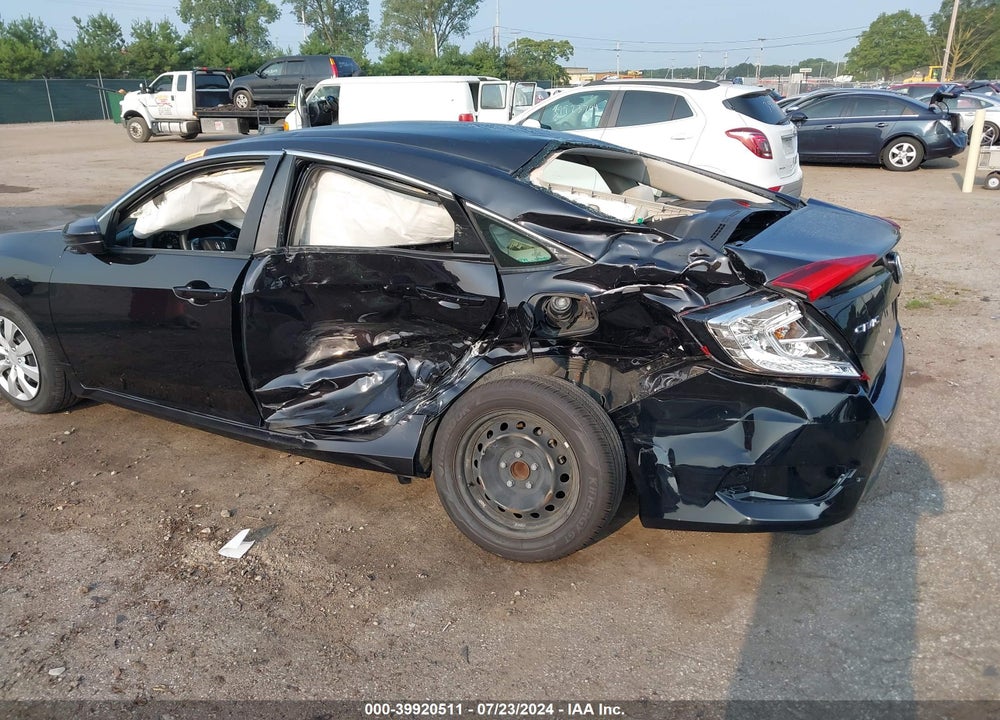 2016 HONDA CIVIC LX VIN: 19XFC2F53GE044060