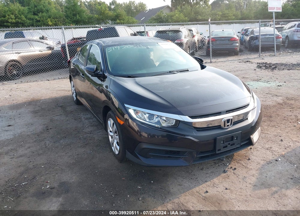 2016 HONDA CIVIC LX VIN: 19XFC2F53GE044060