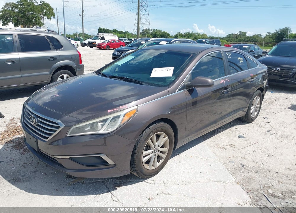 2016 HYUNDAI SONATA SE VIN: 5NPE24AF1GH319950