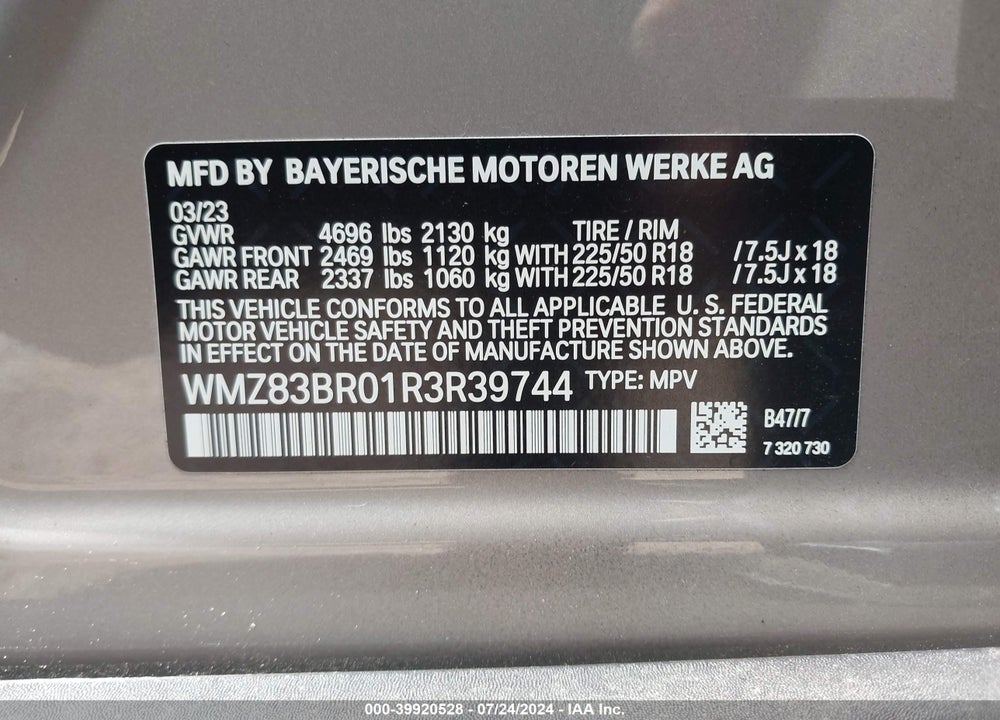 2024 MINI COUNTRYMAN COOPER S VIN: WMZ83BR01R3R39744