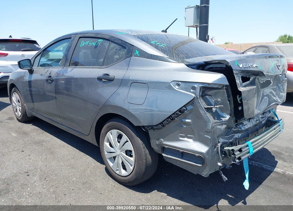 2023 NISSAN VERSA S 5-SPEED MANUAL TRANSMISSION VIN: 3N1CN8BV6PL848888