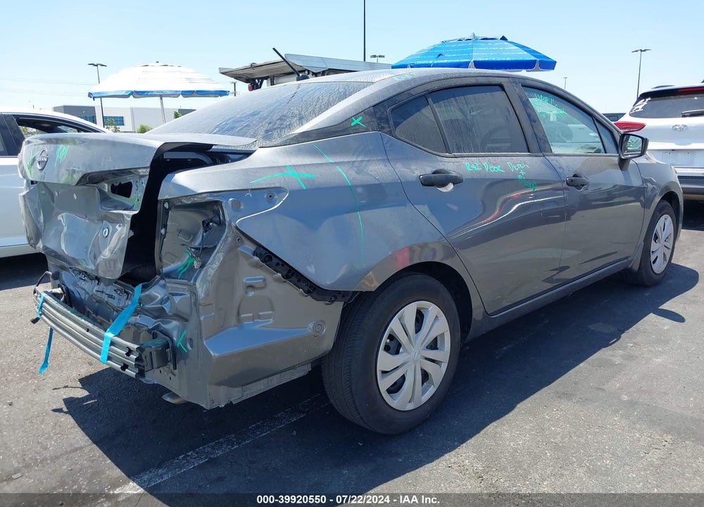 2023 NISSAN VERSA S 5-SPEED MANUAL TRANSMISSION VIN: 3N1CN8BV6PL848888