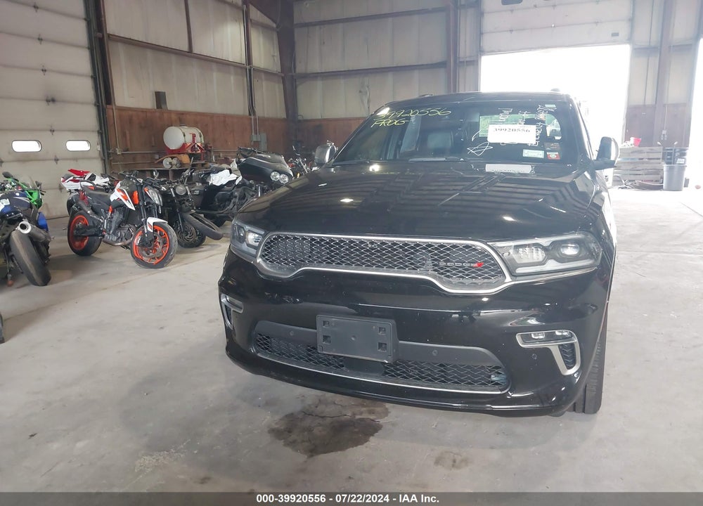 2022 DODGE DURANGO CITADEL AWD VIN: 1C4RDJEG1NC159834