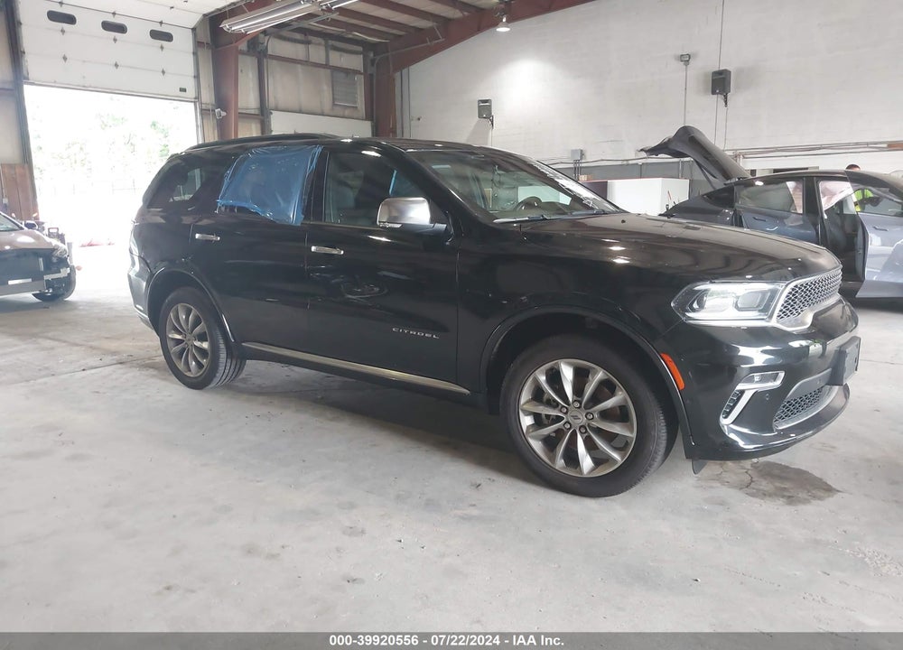 2022 DODGE DURANGO CITADEL AWD VIN: 1C4RDJEG1NC159834