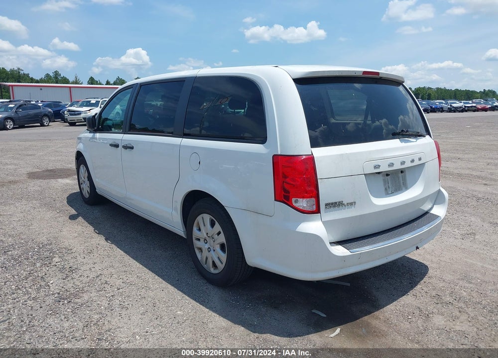 2020 DODGE GRAND CARAVAN VIN: 2C4RDGBG7LR191361