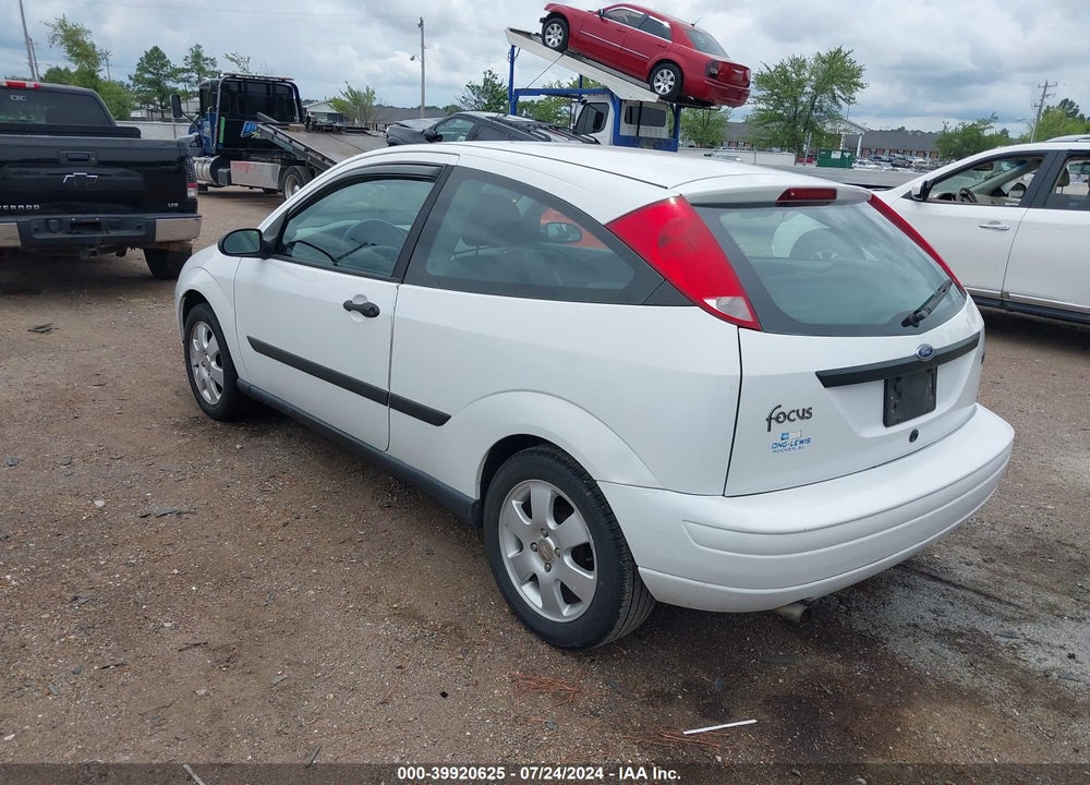 2002 FORD FOCUS ZX3 VIN: 3FAFP31362R233051