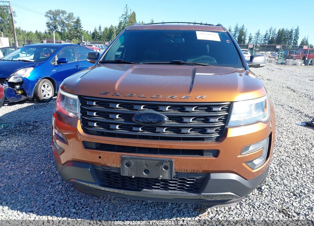 2017 FORD EXPLORER XLT VIN: 1FM5K7D82HGD12778