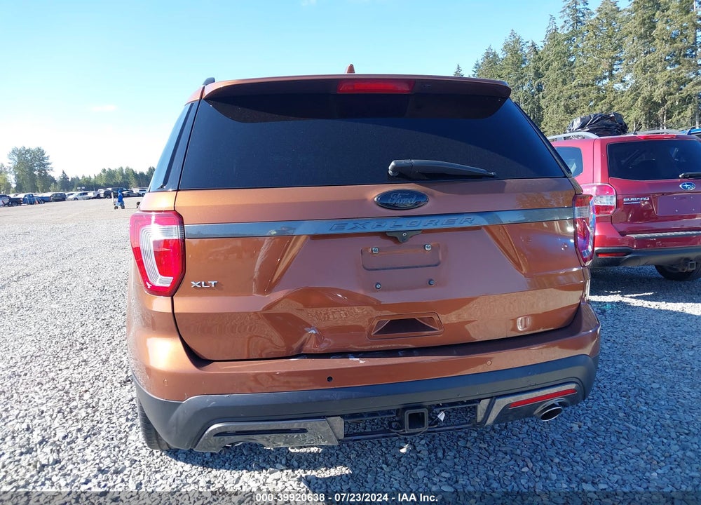 2017 FORD EXPLORER XLT VIN: 1FM5K7D82HGD12778