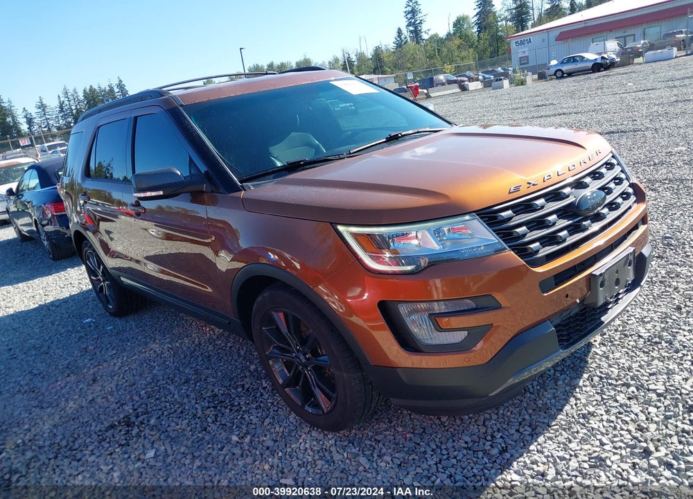 2017 FORD EXPLORER XLT VIN: 1FM5K7D82HGD12778