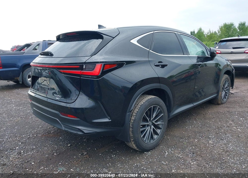 2022 LEXUS NX 350 PREMIUM VIN: 2T2GGCEZXNC016007