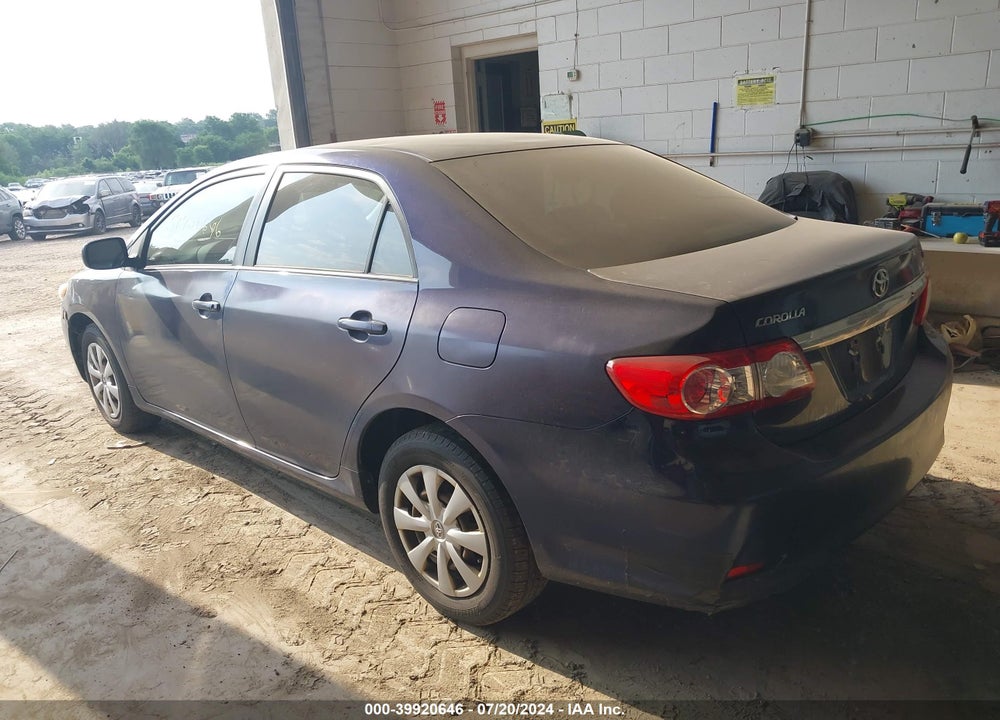 2011 TOYOTA COROLLA LE VIN: JTDBU4EE9B9156254