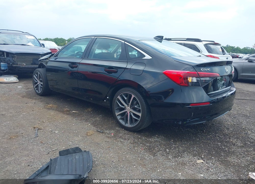 2022 HONDA CIVIC TOURING VIN: 2HGFE1F90NH329387