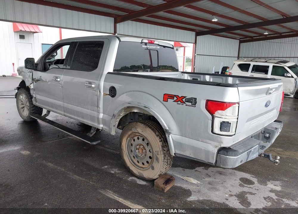 2019 FORD F-150 LARIAT VIN: 1FTEW1E53KKD83809